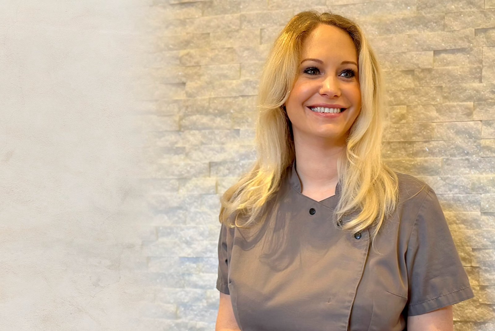 Sabrina Herosé im Kosmetikinstitut Hautnah